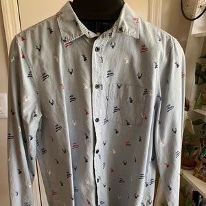 Men’s H&M Long Sleeve Shirt Button Down